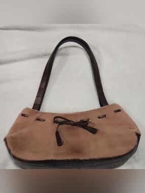 Orciani Beautiful Claudio Orciani Pony Skin And Leather Small Shoulder Bag